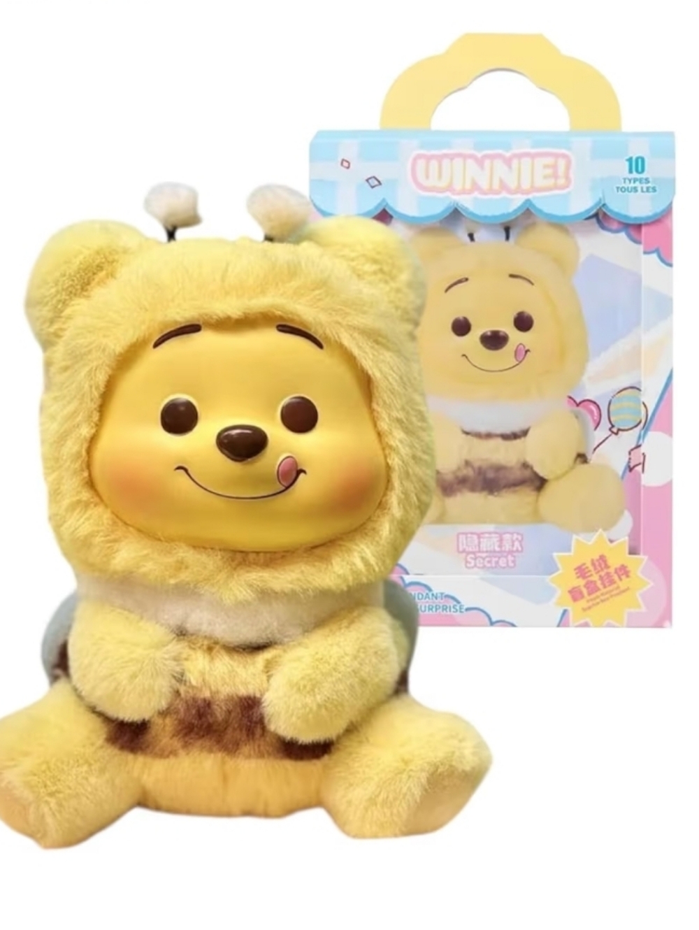 MINISO x Disney Winnie The Pooh Naughty Party Series Vinyl Plush Collectible